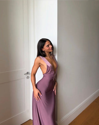 ANCE GRIA - ROSA GOWN MAUVE - M