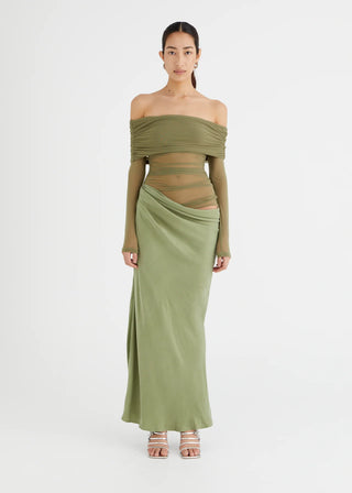 BENNI - YASMIN OFF THE SHOULDER MAXI - 8