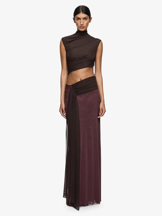 BEC AND BRIDGE - CONNI MAXI AUBERGINE DARK CHOCOLATE - 10