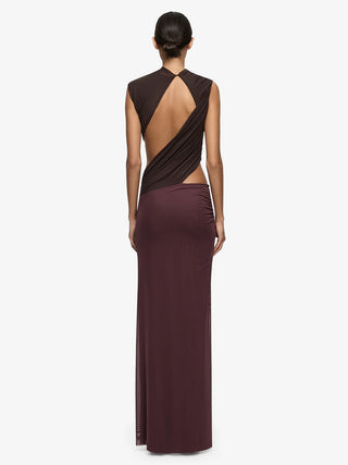 BEC AND BRIDGE - CONNI MAXI AUBERGINE DARK CHOCOLATE - 10