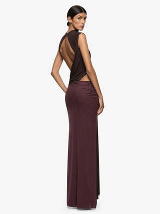 BEC AND BRIDGE - CONNI MAXI AUBERGINE DARK CHOCOLATE - 10