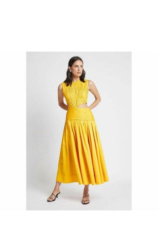 aje cascade cut out dress Hire Cascade Cut Out Dress in Burgundy | AJE